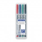 Staedtler Lumocolor® Non-Permanent Pen S, Pack of 4