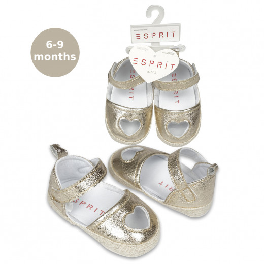Esprit Baby Shoe, Gold, 6-9 M