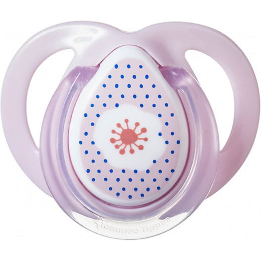 Tommee Tippee Closer To Nature Moda Soother,  0-6 months, Purple