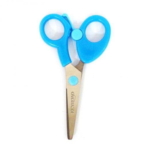 Keyroad Scissor 5''less Effort Kids Scissors, Blue
