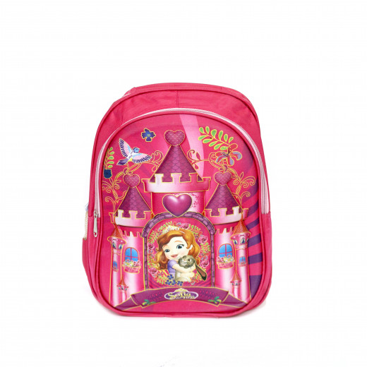 Sofia School Backpack, Pink, 38cm