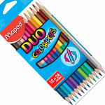 Maped Color'Peps Colored Pencil Set 12-Pencil Set - Duo-Tip