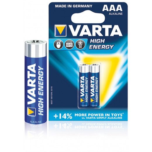 VARTA Alcaline Battery AAA (2 pcs)
