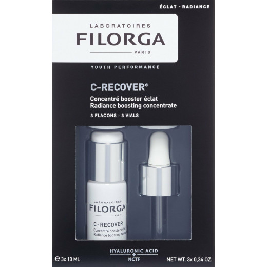 Filorga C-Recover Radiance Boosting Concentrate, 10 Ml, 3 Pieces