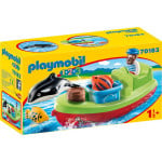 Playmobil Fisherman With Boat For Children