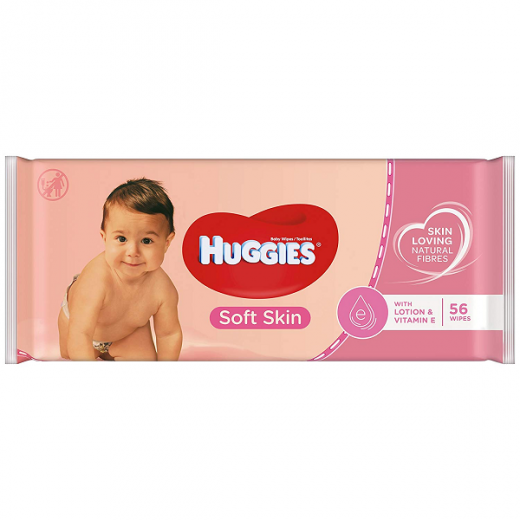 Huggies Wipes Soft Skin 56