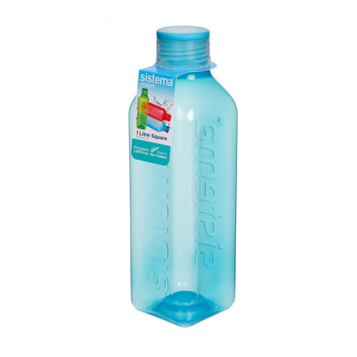 Sistema Hydrate Square Bottle, 1 L - Clear