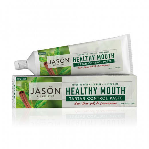 Jason Naturals Tea Tree Oil & Cinnamon Toothpaste 119g