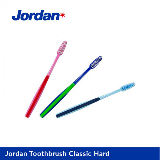 فرشاة أسنان كلاسيك صلبة من جوردان