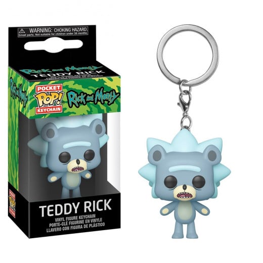 Funko Pop! Keychain: Rick & Morty - Teddy Rick