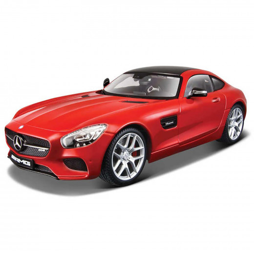 MERCEDES AMG GT RED EXCLUSIVE EDITION 1/18 DIECAST MODEL CAR BY MAISTO