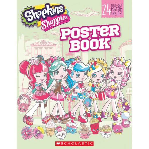 Pullout Poster Book Shopkins Shoppies