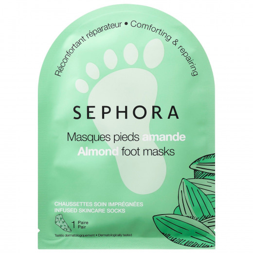 Sephora Almond Foot Mask, Inspired By Asian Rituals Of Beauty, Sock Masks