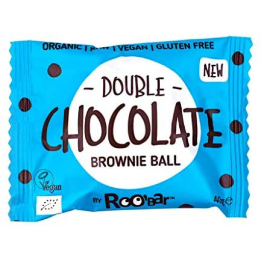 DRG Org GF Double Choclate Brownie Ball 40g