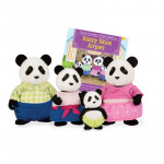 Li'L Woodzeez Panda Family