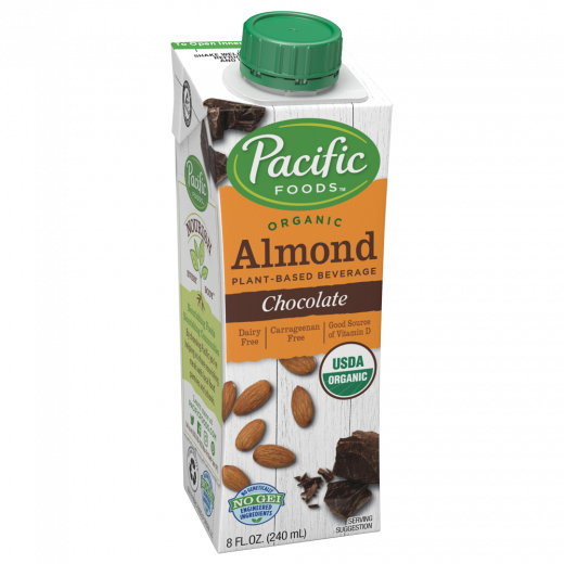 Pacific Organic Almond Chocolate Single Serve 240ml