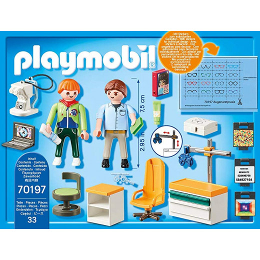 Playmobil Eye Doctor 33 Pcs For Children