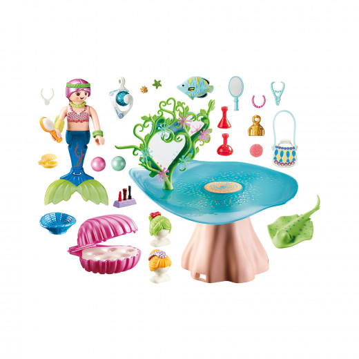 Playmobil Magic Mermaids Beauty Salon with Pearl Case 19 psc