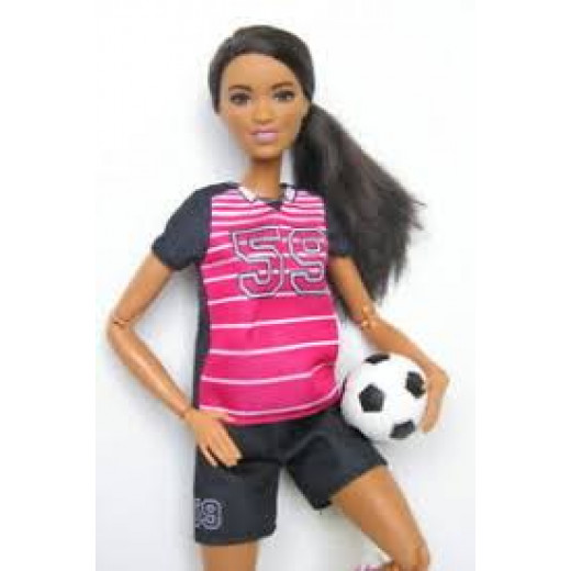 Barbie Made to Move Soccer Player Doll