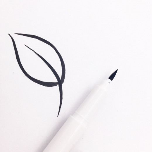 Marvy Uchido Fine Point Pen Brush Tip