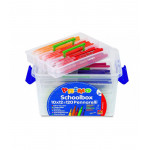 Primo 120 Assorted Colours Fibre Flowmasters In Plastic Wallet