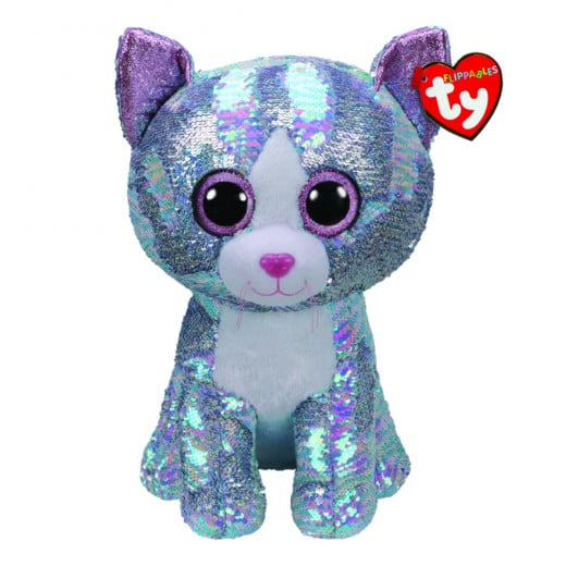 Ty Beanie Boos Flippable - Whimsy the Cat (Large)