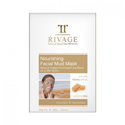 Rivage Nourishing Facial Mud Mask with Honey - 100 ml