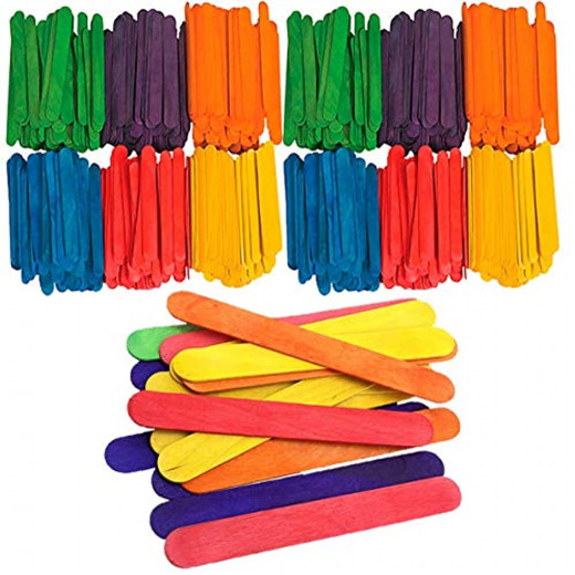 Foska  Wooden Colored Popsicles