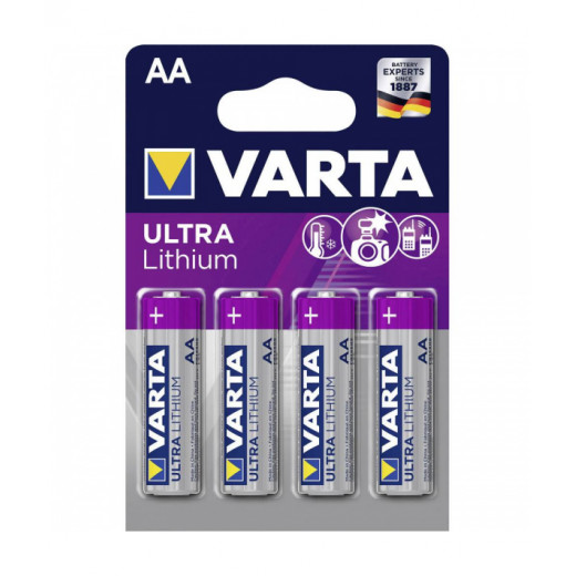 Varta 4 Aa 1.5v Ultra Lithium Batteries