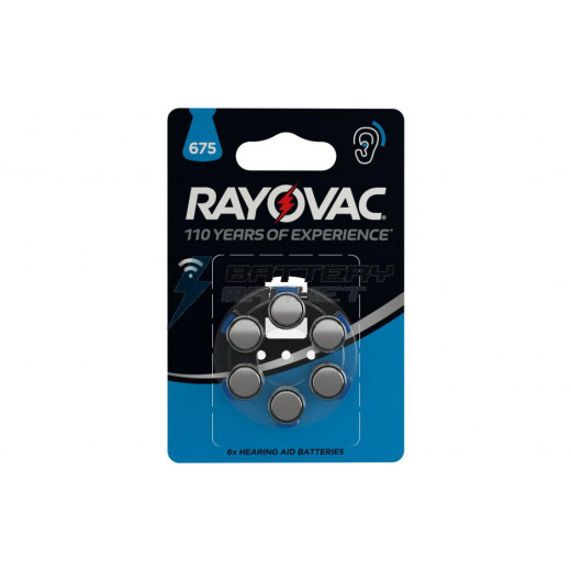 Rayovac - Hearing Aid Batteries Model 675