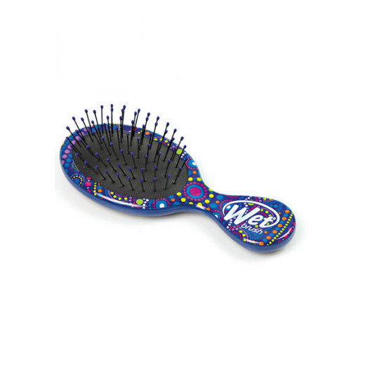 Wet Brush Ultra Beauty Mini Detangler Hair Brush, Blue Mandala