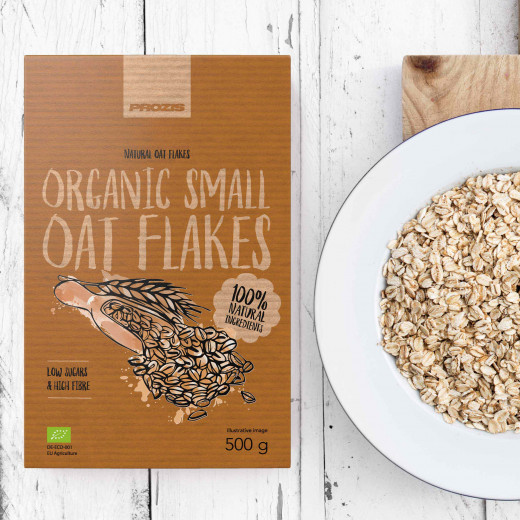 Probios Organic Oat Flakes - Small Flakes 500 g