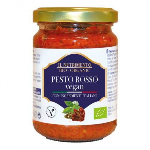 IL Nutrimento Red Pesto with Dried Tomatoes, Gluten Free 140 g