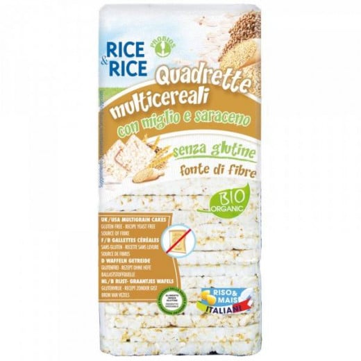 Probios Rice & Rice  Organic Multigrain squares
