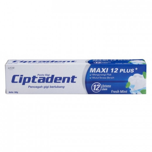 Ciptadent Toothpaste - Maxi Plus - Fresh Mint Flavor  120g