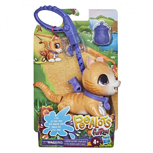 FurReal Peealots Lil’ Wags Tabby Interactive Pet Toy