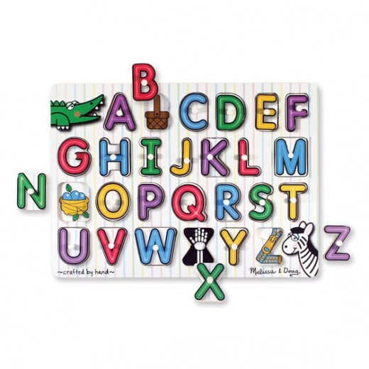 Melissa & Doug See - Inside Alphabet Peg Puzzle