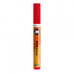 قلم أكريليك  4 مم لون احمر من مولوتو