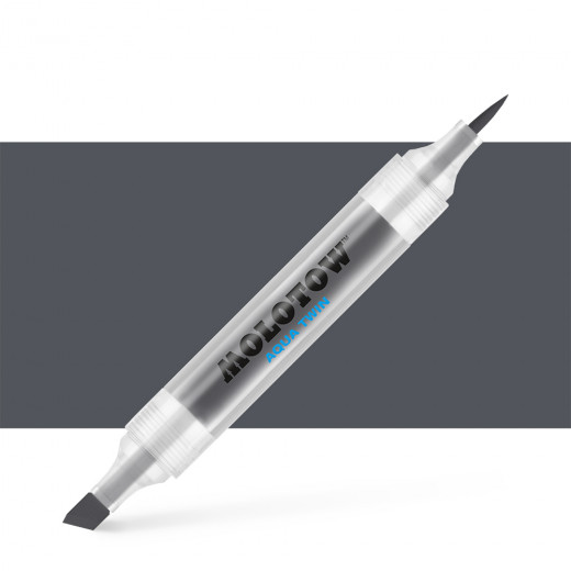 Molotow Aqua Twin Double Tip Marker Pen Neutral Grey 01