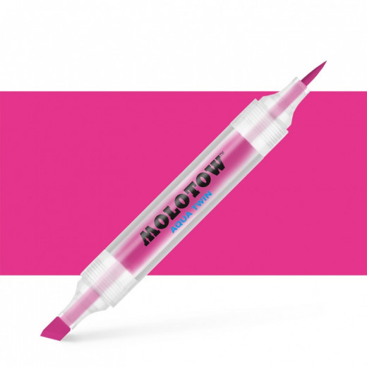 Molotow Aqua Twin Double Tip Marker Pen Twin Pink