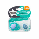 Tommee Tippee soothers silicone 2pcs 6-18m Anytime
