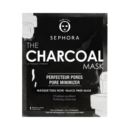 Sephora The Charcoal Black Fabric Mask