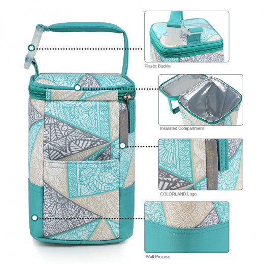 Colorland Handbag Baby Thermo Bottles Insulation Bags Breast Milk Thermal And Warmer Lunch Box