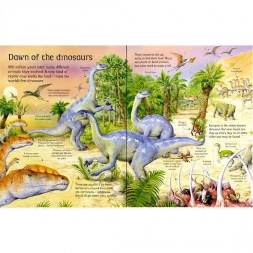 Usborne  - See Inside the World of Dinosaurs