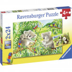 Ravensburger Sweet Koalas and Pandas Puzzle 2x24pc