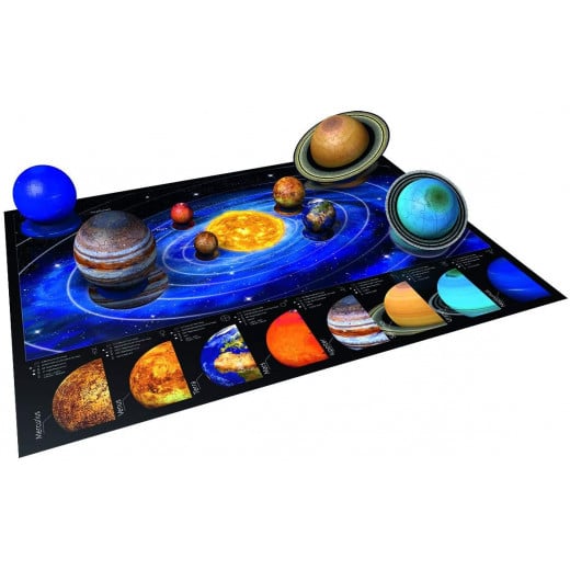 Ravensburger Solar System 3d Puzzle, Multicolor