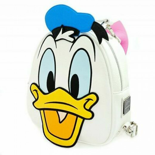 Loungefly: Donald Duck Backpack Daisy Reversible Mini