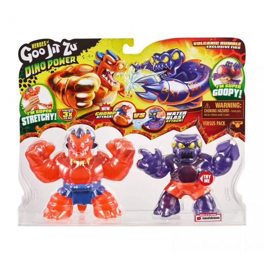 Goo Jit Zu Dino Power Versus Pack - Volcanic Rumble