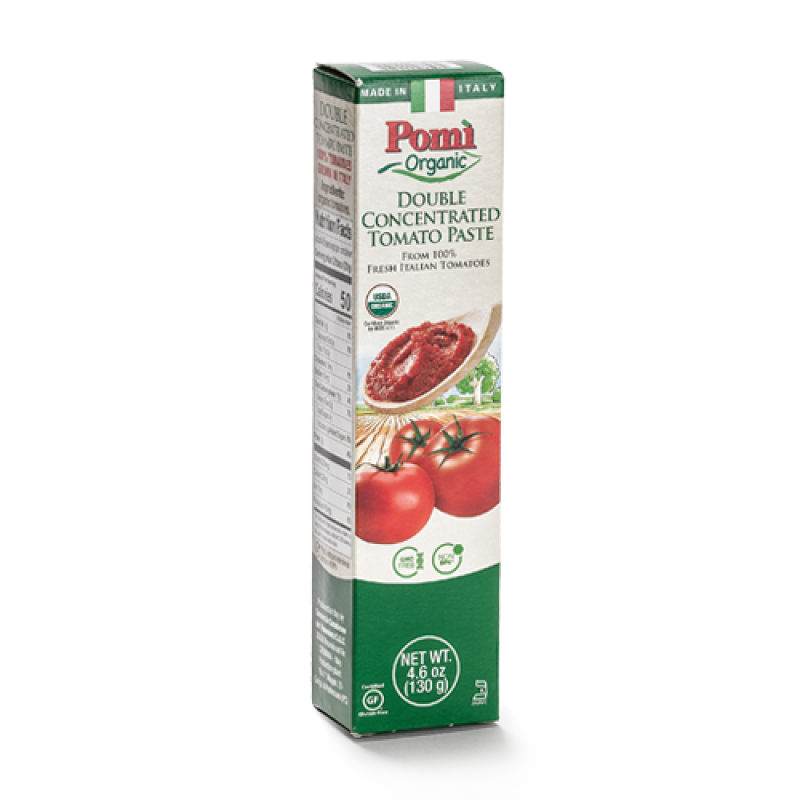 Pomi Double Concentrated Organic Tomato Paste 130g بومي Jordan