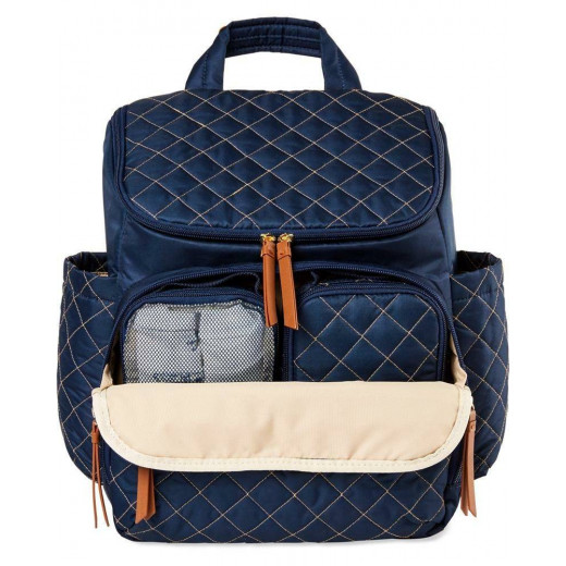 Skip Hop Forma Diaper Backpack (New Quilting) - Navy